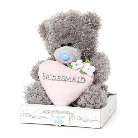 7" Bridesmaid Padded Heart Me to You Wedding Bear £10.99